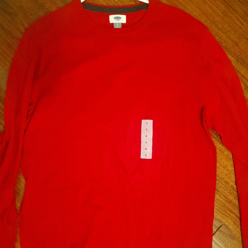 Red sweater